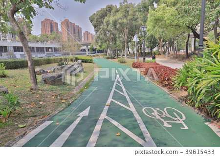 a Large dedicated cycling path at Tuen Mun 39615433