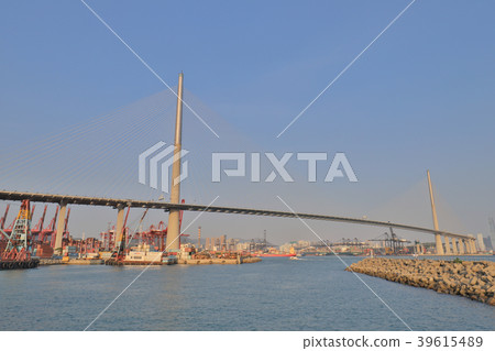aStonecutter bridge on day time, Hong Kong aStonecutter bridge on day time, Hong Kong 39615489