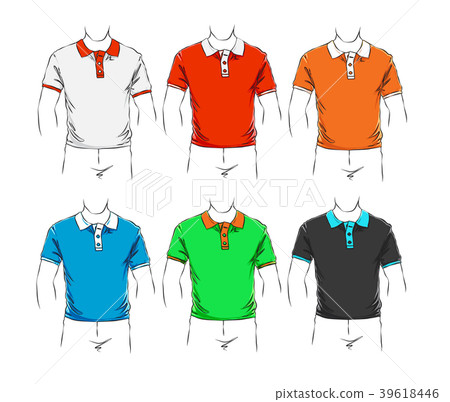 Vector set of clothes Vector set of clothes 39618446