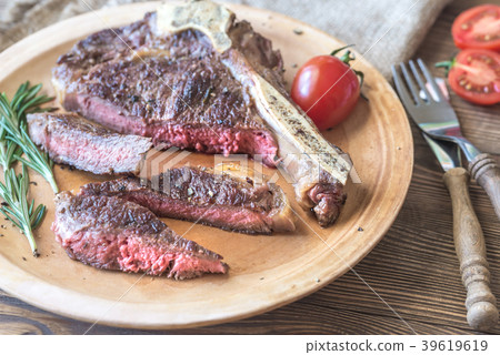 Beef steak with fresh rosemary Beef steak with fresh rosemary 39619619