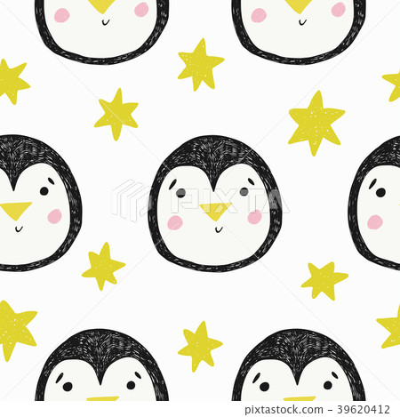 Cartoon style. Great for fabric, textile Vector Cartoon style. Great for fabric, textile Vector 39620412