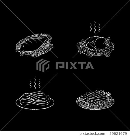 Meat and fish dishes 39621679