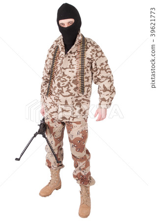 soldier with machine gun soldier with machine gun 39621773