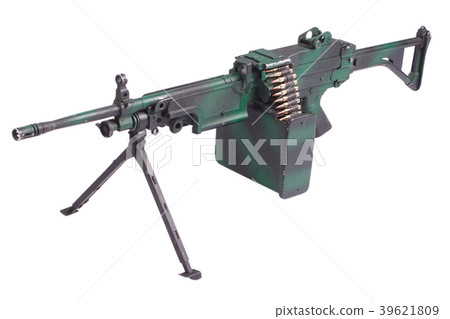 machine mk1 gun isolated on white 39621809