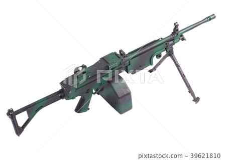 machine mk1 gun isolated on white 39621810