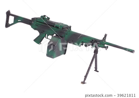machine mk1 gun isolated on white machine mk1 gun isolated on white 39621811
