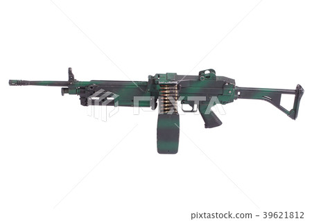 machine mk1 gun isolated on white 39621812