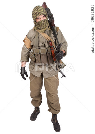 mercenary with machine gun mercenary with machine gun 39621923