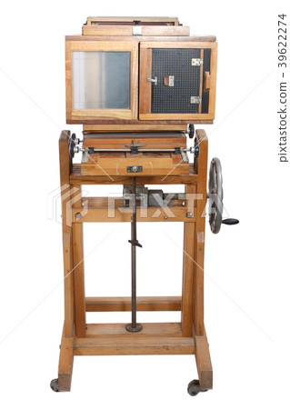 Old Wooden Big Format Camera Old Wooden Big Format Camera 39622274