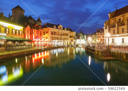 Annecy, called Venice of the Alps, France 39622569