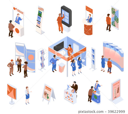 Isometric Exhibition Set 39622999