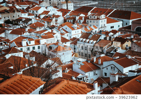 Srop of Rooftops of the oldest district Alfama in 39623962