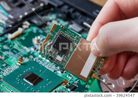 Circuit board closeup 39624547