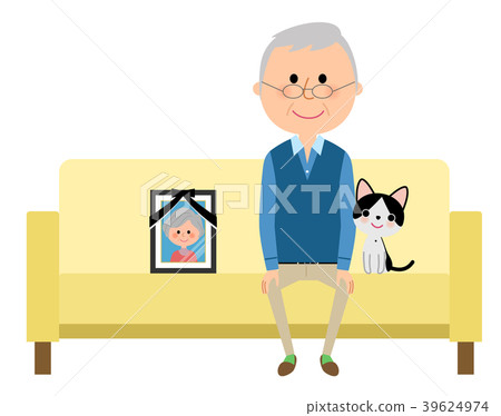 Senior man and remnants 39624974