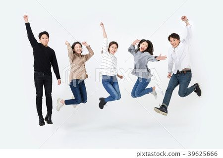 朋友，跳躍，大學生 39625666