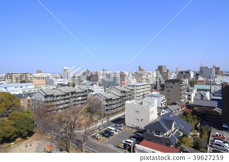 Nagoya Higashi-ku cityscape Nagoya Higashi-ku cityscape 39627259