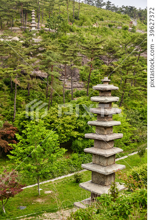 佛教，寺廟，Unshu，Hwasun，全南，韓國 39627372