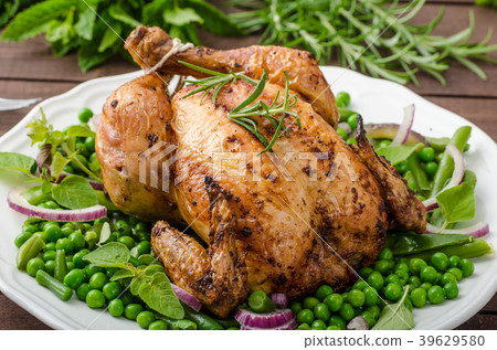 Grilled organic bio chicken 39629580