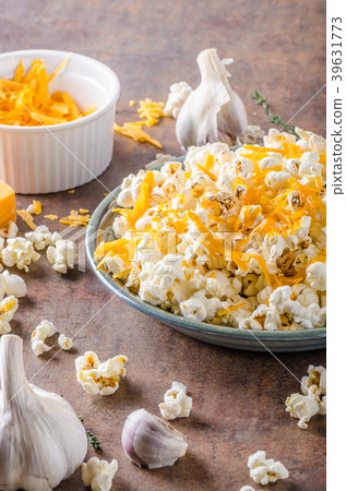 Homemade cheese popcorn Homemade cheese popcorn 39631773