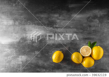 Fresh lemons photo Fresh lemons photo 39632119
