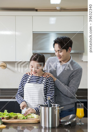 Conceptable photo of new married couple daily life. 157 Conceptable photo of new married couple daily life. 157 39632340