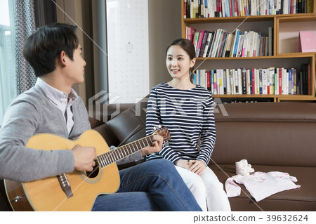 Conceptable photo of new married couple daily life. 183 Conceptable photo of new married couple daily life. 183 39632624