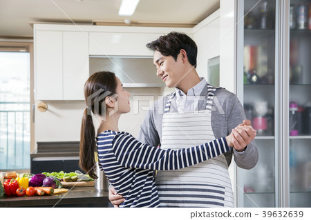 Conceptable photo of new married couple daily life. 179 Conceptable photo of new married couple daily life. 179 39632639