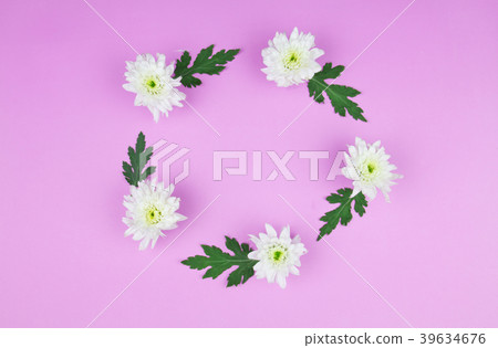Flower flat lay  39634676