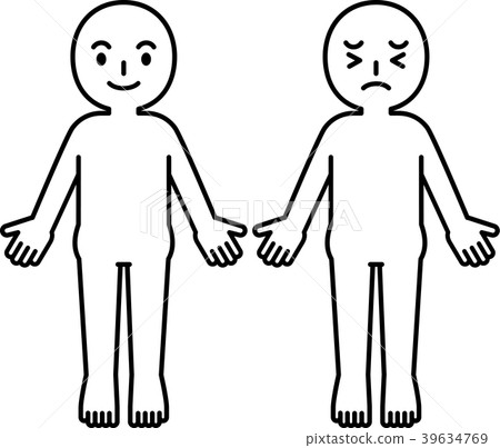 Figure of the human body - Stock Illustration [39634769] - PIXTA