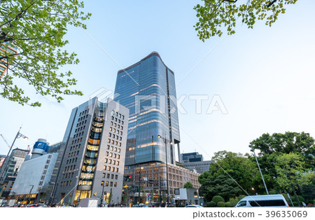 都市風景東京中城日比谷晚上風景 39635069