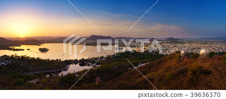 udaipur cityscape rajasthan, india udaipur cityscape rajasthan, india 39636370