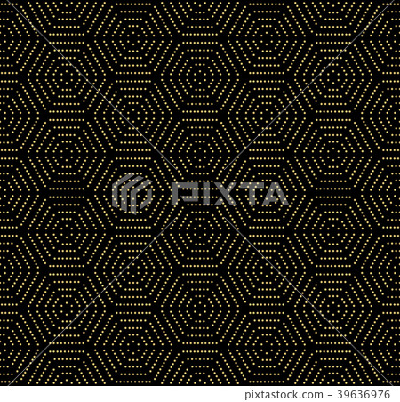 Modern Vector Seamless Dotted Pattern 39636976