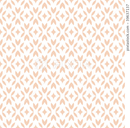 Flower geometric pattern. Seamless vector 39637137