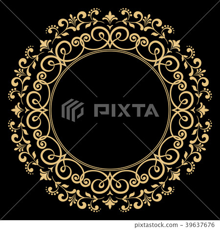 Decorative frame. Elegant vector element  design  39637676