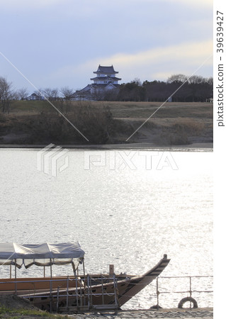 Sekiyado Castle (Sekiyadojo) and Takase Yu Sakaimaru Sekiyado Castle (Sekiyadojo) and Takase Yu Sakaimaru 39639427