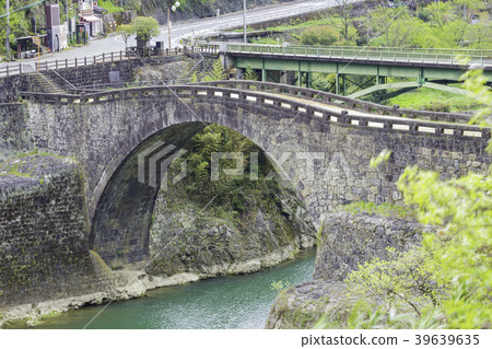 Symbolic spiritual bridge of Misato-cho, Kumamoto Prefecture Symbolic spiritual bridge of Misato-cho, Kumamoto Prefecture 39639635