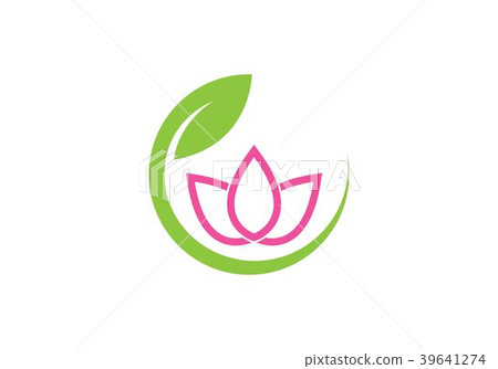 flowers design logo Template 39641274