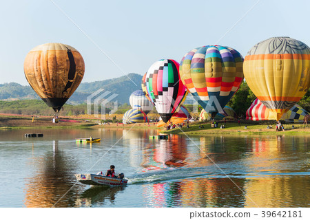 Balloon festival in chiang rai, Thailand 39642181