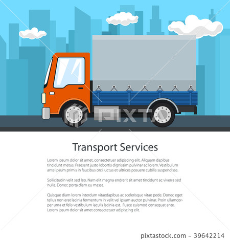 Poster of Small Covered Truck 39642214