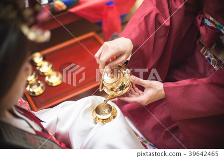 Marriage, traditional wedding, Korea Marriage, traditional wedding, Korea 39642465