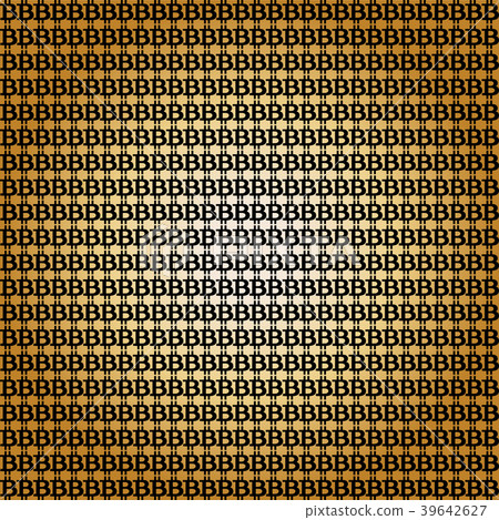 Seamless pattern with black bitcoin signs on gold Seamless pattern with black bitcoin signs on gold 39642627