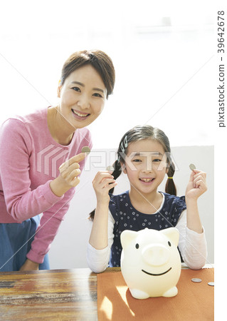Saving Children Piggy Bank Saving Children Piggy Bank 39642678