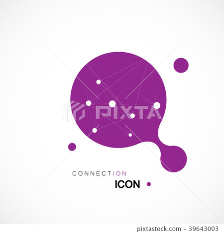 Abstract vector technology, network and connect 39643003