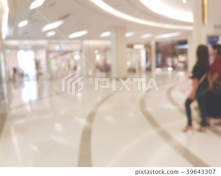 shopping mall blur background shopping mall blur background 39643307