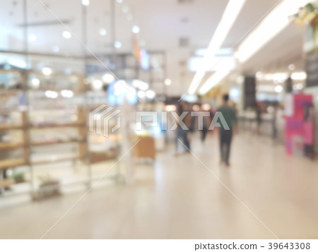 shopping mall blur background 39643308