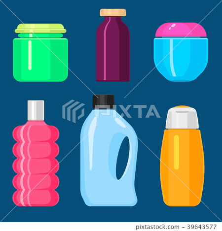 Bottles vector household chemicals supplies and 39643577