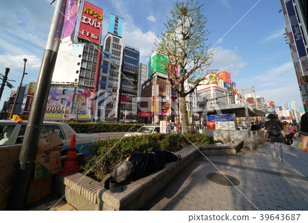 東京都市風景/歌舞伎町第一鎮和都市風景在日本 東京都市風景/歌舞伎町第一鎮和都市風景在日本 39643687