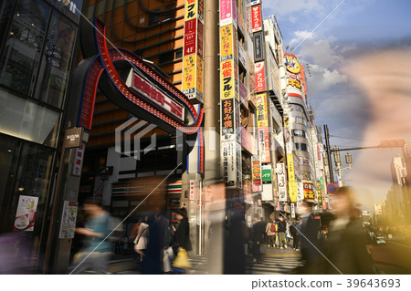 東京都市風景/歌舞伎町第一鎮和都市風景在日本 東京都市風景/歌舞伎町第一鎮和都市風景在日本 39643693