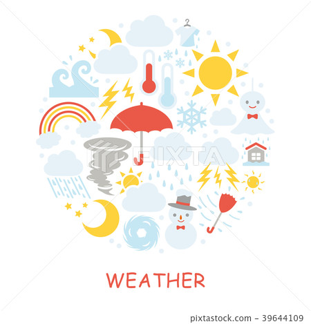 天氣圖標 天氣圖標 39644109