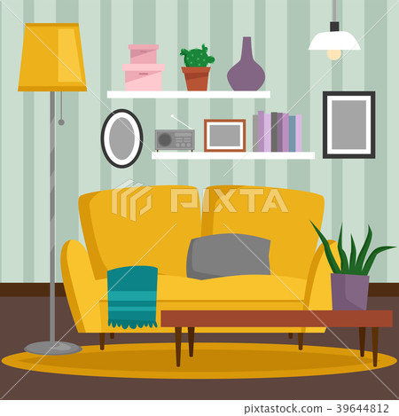 VIP vintage interior furniture rich wealthy house 39644812